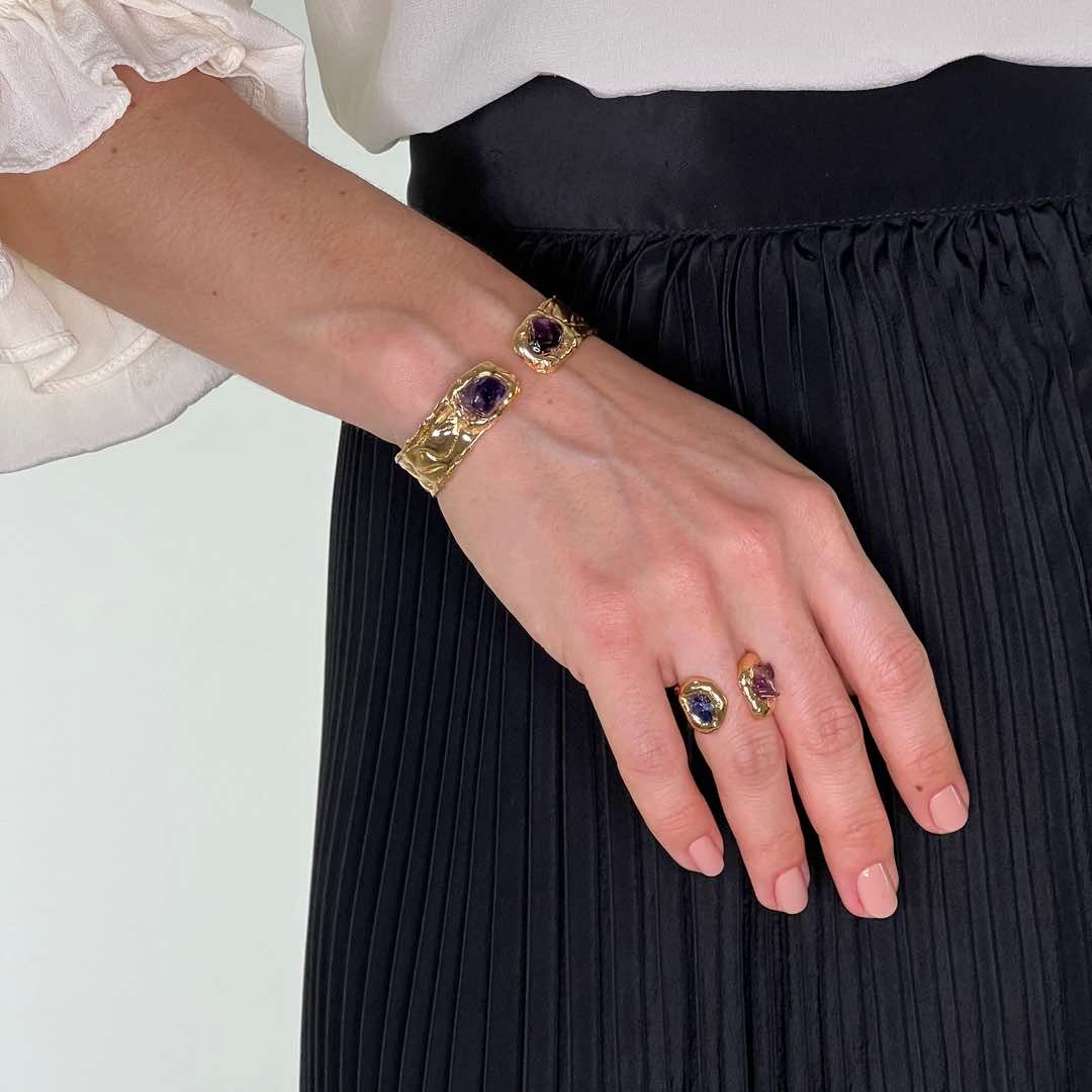 Felicidade Gold Ring