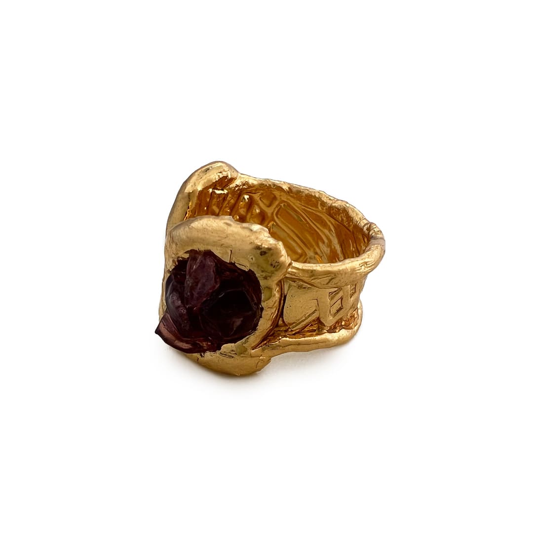 Felicidade Gold Ring
