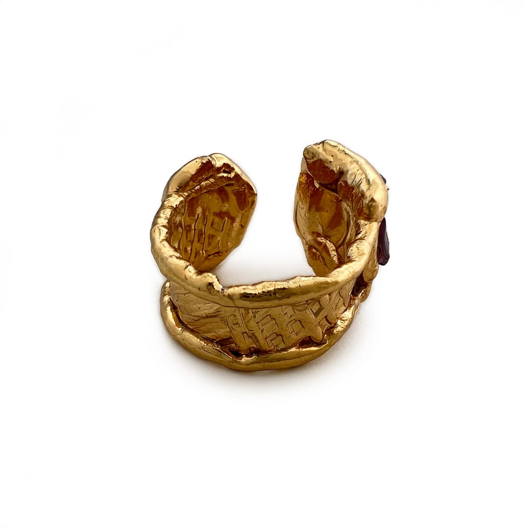 Felicidade Gold Ring