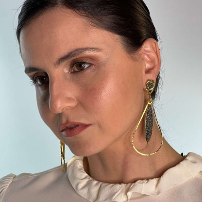 Coragem Gold Earrings