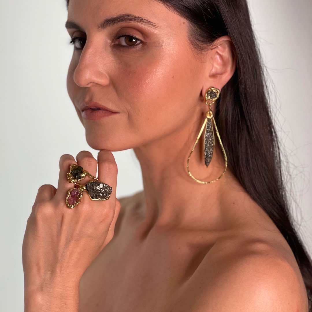 Coragem Gold Earrings