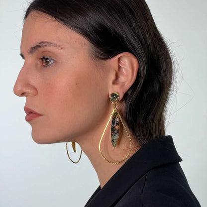 Coragem Gold Earrings