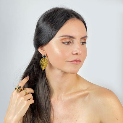 Renovo Gold Earrings